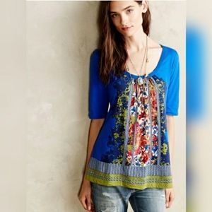 Anthropologie Akemi + Kin Bowknot Tee Tunic
